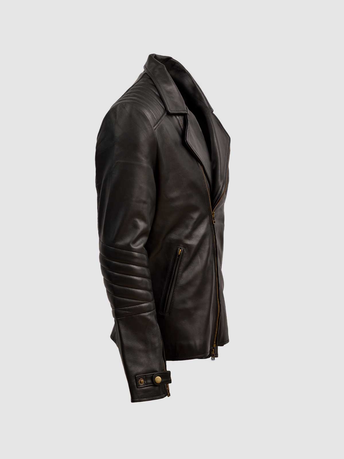Vanguard | Men's Black Sheep Leather Biker Jacket